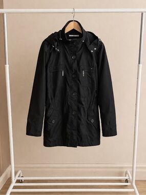 Tommy Hilfiger Black Hooded Jacket